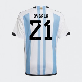 Prima Maglia Argentina Mondiali 2022 Paulo Dybala 21